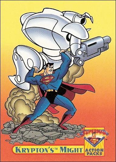 Superman Action Packs (Brainiac Attack Game Base Set) card 4 Krypton's Might