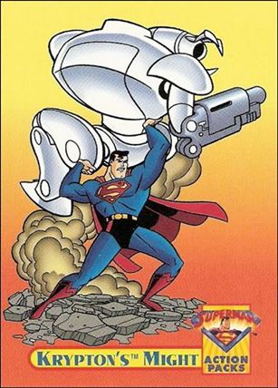 Superman Action Packs (Brainiac Attack Game Base Set) card 4 Krypton's Might