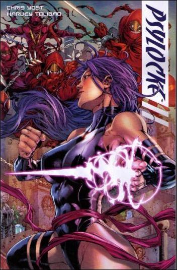 Psylocke issue 1-B Harvey Tolibao Cover (2nd Printing)