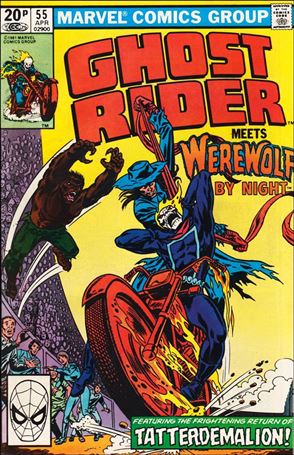 Ghost Rider (1973) issue 55-B UK Price Cover