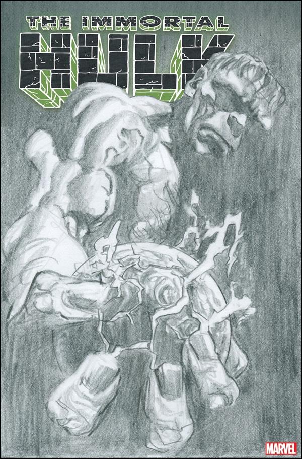 Immortal Hulk issue 24-C Alex Ross Sketch Cover (2nd Printing)