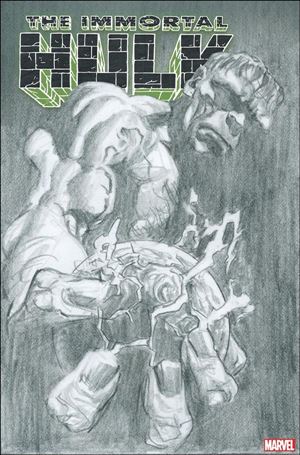 Immortal Hulk issue 24-C Alex Ross Sketch Cover (2nd Printing)