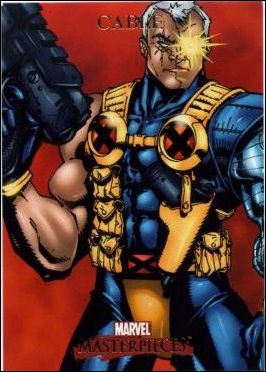 2007 Marvel Masterpieces (Base Set) card 15 Cable