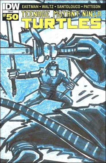 Teenage Mutant Ninja Turtles (2011) issue 50-P Kevin Eastman San Diego Gallery Dinner Cover 1/200