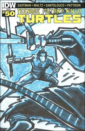Teenage Mutant Ninja Turtles (2011) issue 50-P Kevin Eastman San Diego Gallery Dinner Cover 1/200