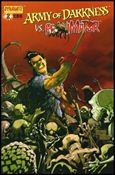 Army of Darkness vs Re-Animator issue 2 Billy Tan Cover