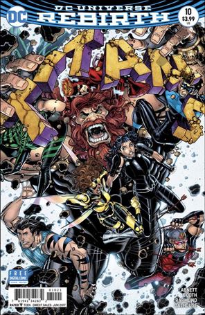Titans (2016) issue 10-B Nick Bradshaw Cover