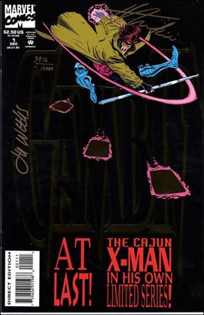 Gambit (1993) issue 1-C DF (Signed by H. Mackie & L. Weeks) 1/10,000