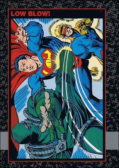 Doomsday: The Death of Superman (Base Set) card 17 Low Blow!