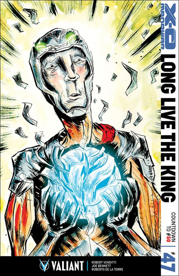 X-O Manowar (2012)  issue 47-M Polybagged Jeff Lemire 1:50 Cover