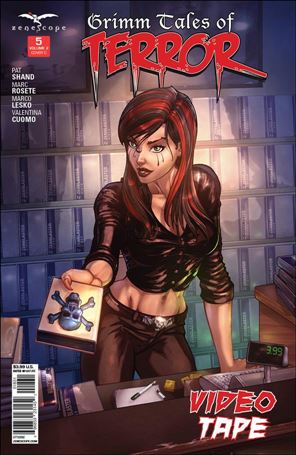 Grimm Tales of Terror Volume 2  issue 5-C Chris Ehnot Cover