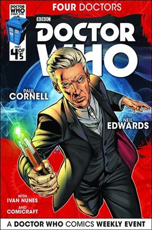 Doctor Who Event 2015: Four Doctors issue 4 Neil Edwards Cover