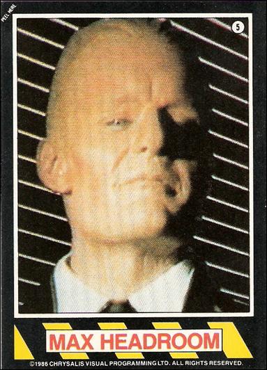 Max Headroom (Base Set) card 5