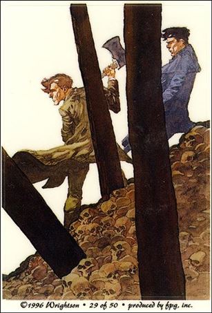 Bernie Wrightson Stickers (Base Set) card 29