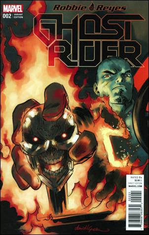 Ghost Rider (2017) issue 2-B David Lopez 1:25 Cover