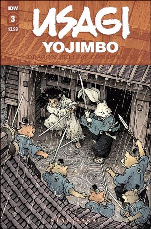 Usagi Yojimbo: Dragon Bellow Conspiracy issue 3