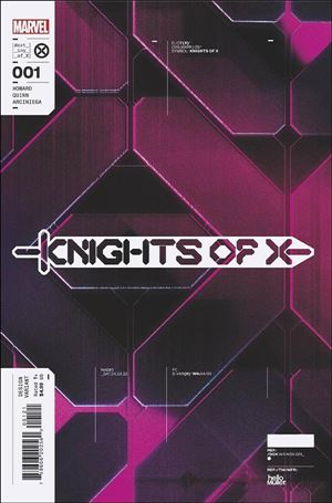 Knights of X issue 1-E Tom Muller 1:10 Design Cover