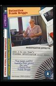 X-Files: The Truth Is Out There (Base Set) card XF97-0192v2 Detective Frank Briggs