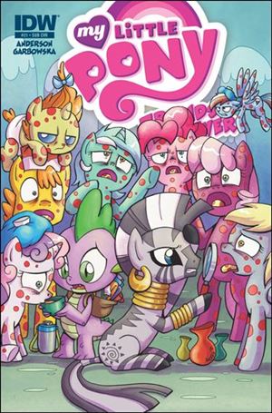 My Little Pony: Friends Forever issue 21-B Agnes Garbowska Subscription Cover