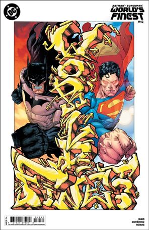Batman/Superman: World's Finest issue 42-D Mario 'Fox' Foccillo 1:25 Cardstock Cover