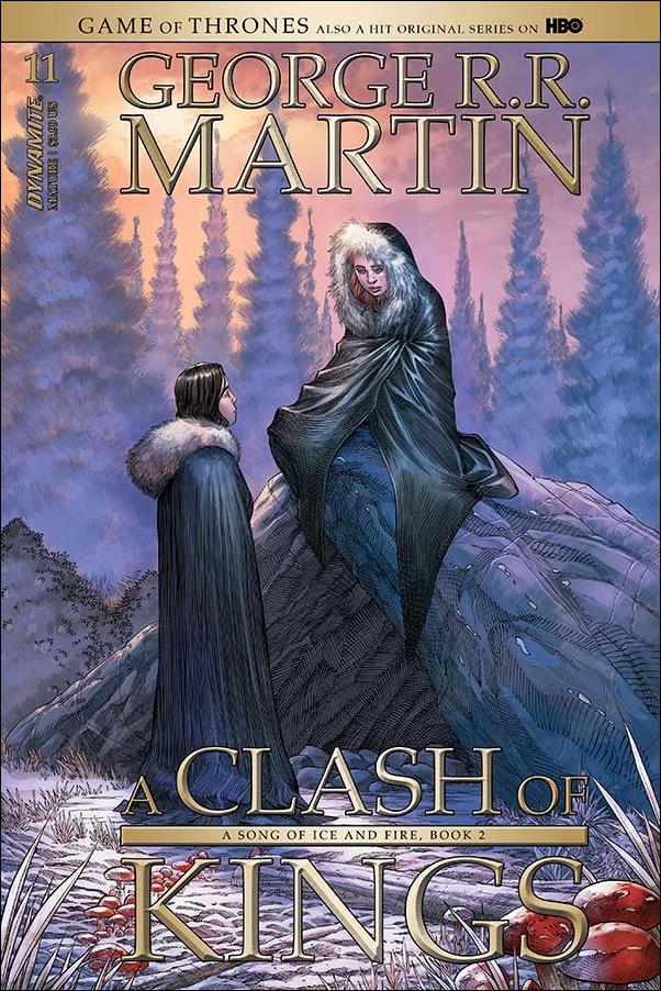 George R. R. Martin's a Clash of Kings (2017) issue 11 Mike Miller Cover