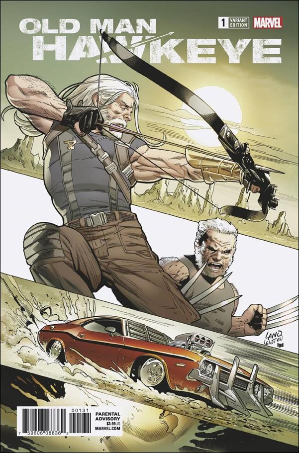 Old Man Hawkeye issue 1-E Greg Land 1:25 Cover