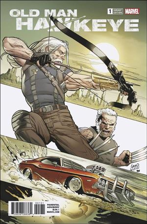 Old Man Hawkeye issue 1-E Greg Land 1:25 Cover