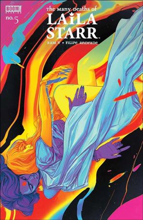 Many Deaths of Laila Starr issue 5-B Nimit Malavia Cover