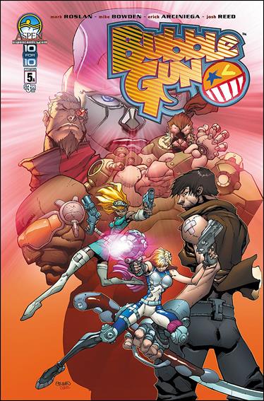 BubbleGun (2013) issue 5 Mike Bowden Cover