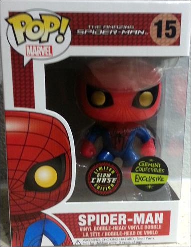 POP! Marvel figure 15-C Spider-Man (Amazing Spider-Man) GitD - Gemini