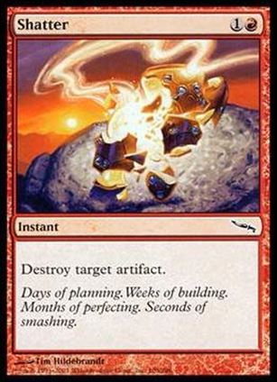 Magic the Gathering: Mirrodin (Base Set) card 105 Shatter