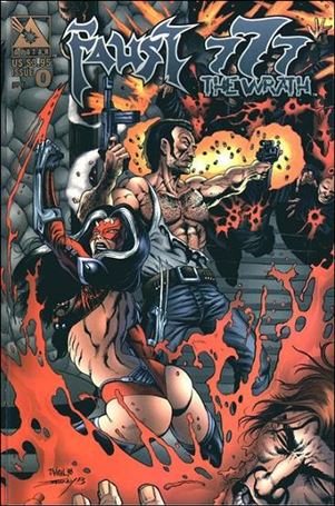 Faust 777: The Wrath issue 0-B Wraparound Cover