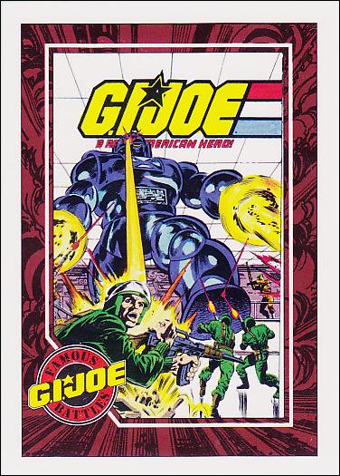 G.I. Joe (Base Set) card 152 Battle of Cobra Robot in Pit I