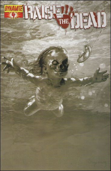 Raise the Dead issue 4-C Arthur Suydam Black and White 1:10 Cover