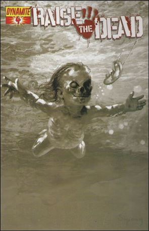 Raise the Dead issue 4-C Arthur Suydam Black and White 1:10 Cover