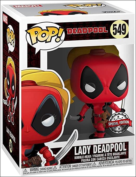 POP! Marvel figure 549 Lady Deadpool