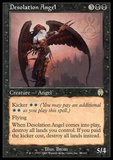 Magic the Gathering: Apocalypse (Base Set) card 38 Desolation Angel