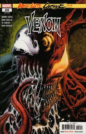 Venom (2018) issue 20 Kyle Hotz Cover