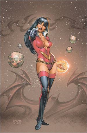 Vampirella: The Dark Powers issue 3-W Joseph Michael Linsner Virgin Cover