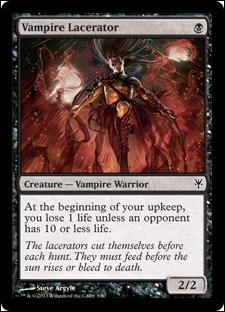 Magic the Gathering: Duel Decks: Sorin vs. Tibalt (Base Set) card 3 Vampire Lacerator
