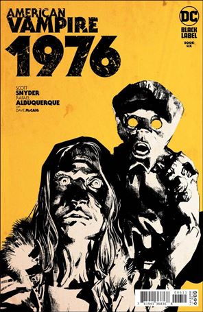 American Vampire: 1976 issue 6 Rafael Albuquerque Cover