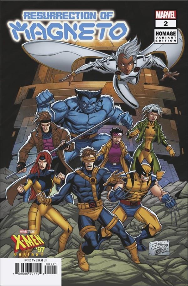 Resurrection of Magneto issue 2-C Ron Lim X-Men '97 Homage Cover