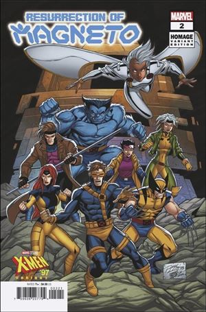 Resurrection of Magneto issue 2-C Ron Lim X-Men '97 Homage Cover