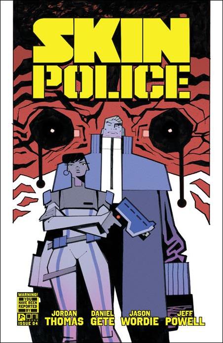 Skin Police issue 4-B Joe Palmer Cover