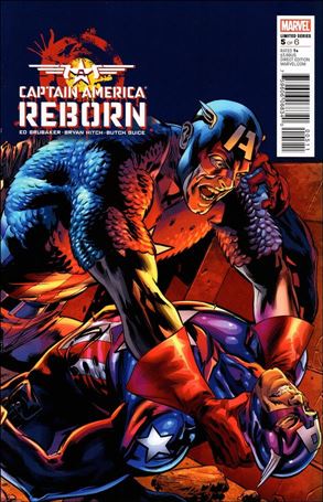 Captain America: Reborn issue 5 Bryan Hitch Wraparound Cover