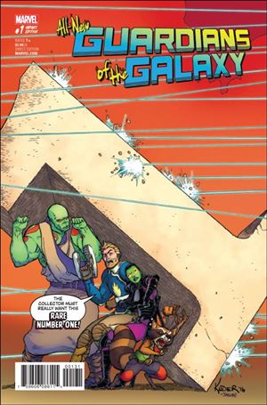All-New Guardians of the Galaxy issue 1-C Aaron Kuder & Jason Keith Cover