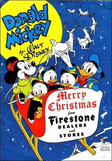 Donald and Mickey Merry Christmas issue 1948
