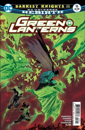 Green Lanterns issue 16 James Harren Cover