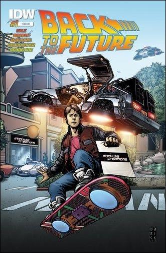 Back to the Future (2015) issue 1-MP Darick Robertson Impulse Creations Cover