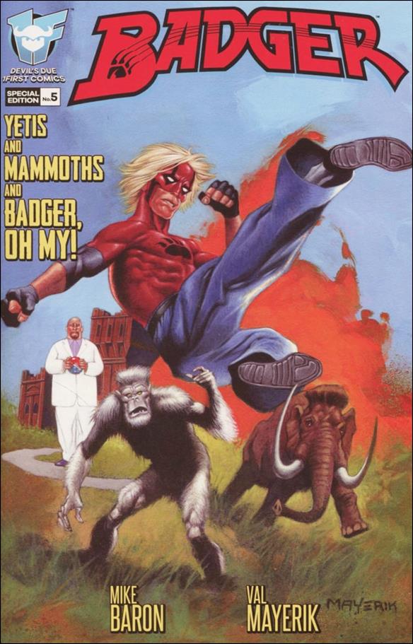 Badger (2016) issue 5-B Val Mayerik 1:10 Cover